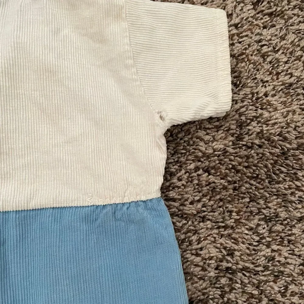 Vintage baby boy rompers 6-12 months